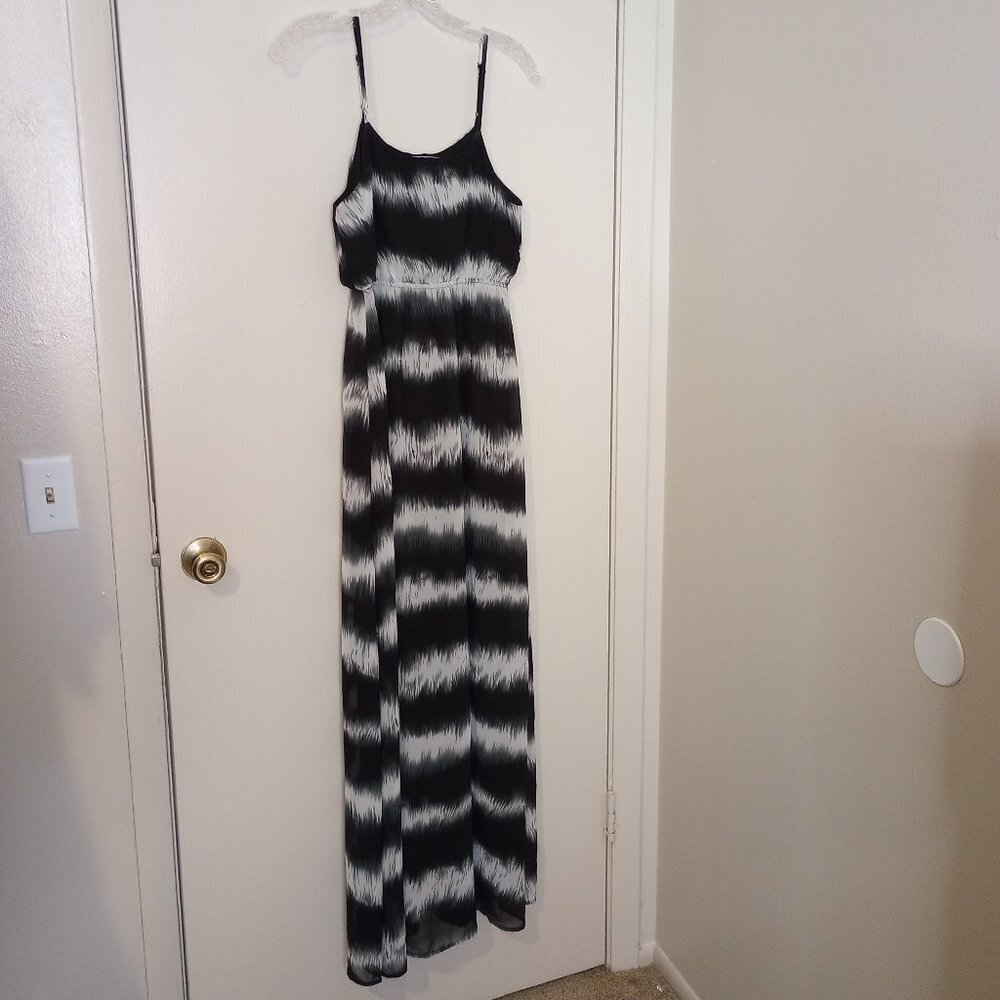 Lulu's Line Up Striped Maxi Dress